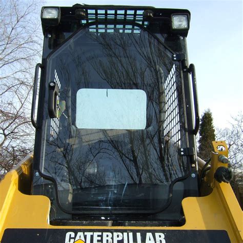 caterpillar skid steer enclosures|aftermarket skid steer cab kits.